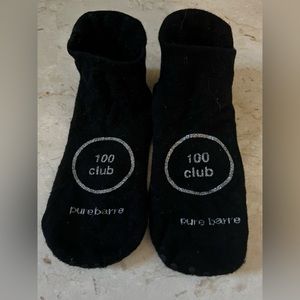 Pure Barre 100 Club Sticky Socks